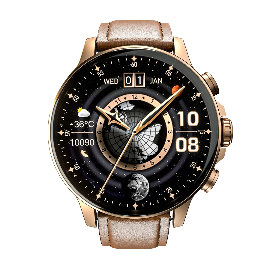 Ronin Moment R-5005 Smartwatch | AMOLED Display, BT Calling & 7-Day Battery image 3