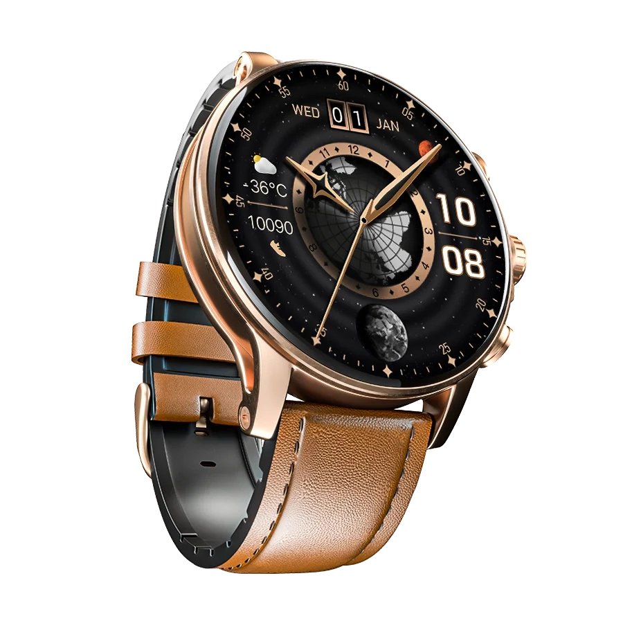 Ronin Moment R-5005 Smartwatch | AMOLED Display, BT Calling & 7-Day Battery