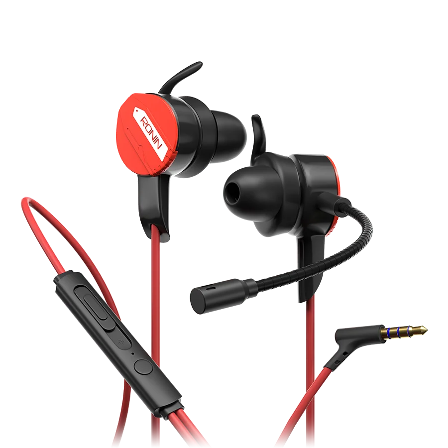 Ronin R-007 Gamerz Handsfree – 8D Surround Sound Gaming Headset with Mic