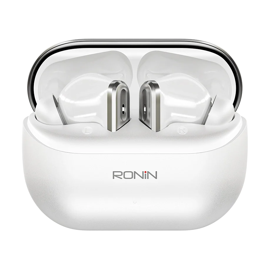 Ronin Vesper AI Earbuds R-7075 – AI Translation, ANC, Quad Mic ENC & 50ms Low Latency